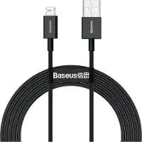 Baseus Cable Usb Do Lightning Superior Series, 2.4A, 1M (Czarny)