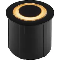 Maytoni Limo LED encastré de sol 3W encastré de base noir IP65 Ø66mm (120 lm, IP65)