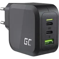Green Cell CHARGC08 Chargeur universel noir pour appareils mobiles Chargement rapide à l'intérieur