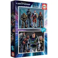 Educa Puzzle 2 x 100 pièces Lightyear 19316