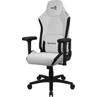Aerocool Gaming Stuhl CROWN Leatherette Moonstone White
