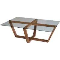 Skye Decor , Amalfi - Walnut, Tables basses, noyer, bois, 105 x 35 x 65 cm
