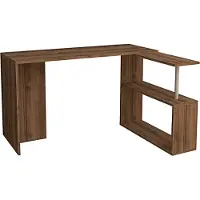 Skye Decor , Cayko- Cayko PUQ, couleur noyer, tables basses, 73,8x130x50 cm, 100% panneau de particules mélaminé