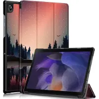 Cover-Discount Galaxy Tab A7 Lite - Étui Smart Tri-fold Forêt (Samsung Galaxy Tab A7 Lite), Étui pour tablette, Marron