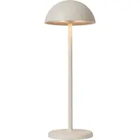 Lucide Lampe de table rechargeable Joy IP54 blanc