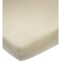 Meyco Home jersey drap-housse 140x200 sable (140 x 200 cm)
