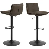 Molecule Flynn tabouret de bar gris.