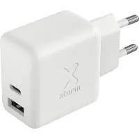 Xtorm Adaptateur secteur USB-C + USB 30 W avec technologie GaN, Volt II – Blanc