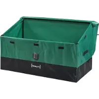 Casa.pro Coffre de rangement « Alanno » 387 L Acier 122 x 64 x 76 cm Vert / Noir