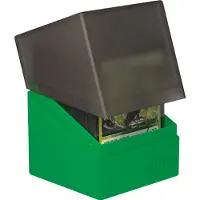 Ultimate Guard tui Boulder Synergy 100+ pour 100 cartes TCG double pochette, noir/vert, rangement s curis et durable pour les jeux de cartes