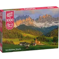TIMARO Puzzle 1000 pièces Santa Maddalena, Dolomites 30028 Cherry Pazzi