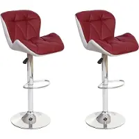 MCW Tabouret de bar -A92 (lot de 2)