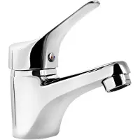 Deante Washbasin Tap Eco-head Boje020m Argenté