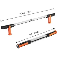 Neo Tools Lampe d'atelier rechargeable 2x350 lm pliable SMD