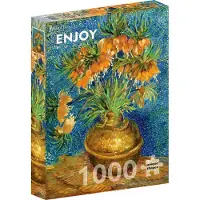 Enjoy Puzzle 1000 pièces Enjoy – Vincent van Gogh : Fritillaires dans un vase en cuivre