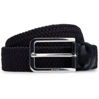 BOSS Ceinture 'Clorio' noir / argent