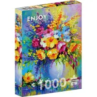 Enjoy Puzzle 1000 pièces Enjoy – Bouquet de fleurs d'été