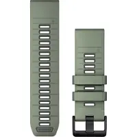 Garmin Quickfit 26 Mm Silicone Strap Argenté