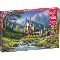 CherryPazzi CHERRY PAZZI Puzzle Mä château de conte de fées 500 pièces