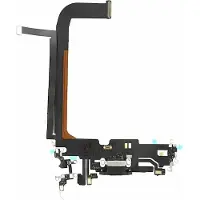 OEM Prise de charge pour iPhone 14 Pro Noir Connecteur Dock Flex de remplacement
