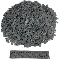 LEGO Technic Grands maillons de chaîne gris foncé pour pelleteuse et chenille - 57518 NOUVEAU ! Quantité 50x
