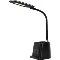 Lucide Lampe de bureau Flex avec organiseur et chargeur inductif LED 4,7W PENNY 18674/06/30