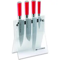 F. Dick Red Spirit Messerblock 4Knives (4-tlg, Messer Set, Messerset) 8177200-05