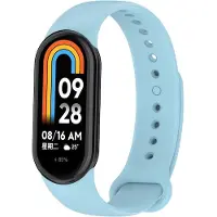 Screen Guard Professional Bracelet de remplacement Xiaomi Smart Band 8 Silicone Strap (Silicone), Sangles de montre, Bleu