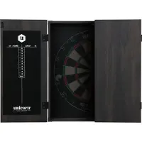 Unicorn Maestro Black Dartboard Cabinet 1 pc