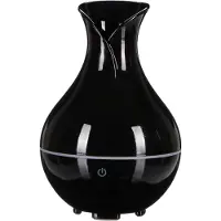 Sixtol Diffuseur d'arômes TEIDE noir brillant + cadeau 1pc