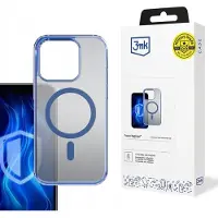 3mk Protection Frosty MagCase iPhone 15 Pro niebieski/blue (Apple iPhone 15 Pro), Coque pour téléphone portable, Bleu
