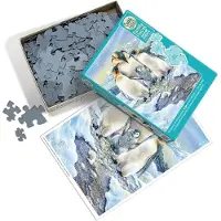 Cobble Hill Puzzle familial Famille de pingouins 350 pièces