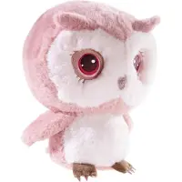 Heunec YOUNG & TRENDY Peluche Hibou Fraise 27 cm