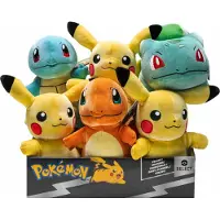 Jazwares Pokémon Velvet Teddy Vert Enfants