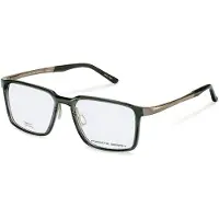 Porsche Design P8778 Square Glasses Gris 145/55 mm Homme