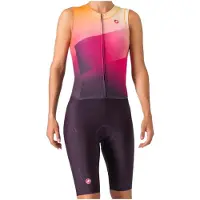 Castelli Integral Free Sanremo 3 Sleeveless Trisuit Noir XL Femme