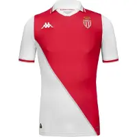 Kappa T-shirt à Manches Courtes Domicile As Monaco 24/25 Kombat Pro