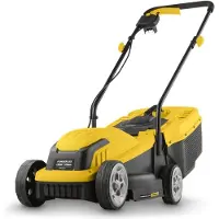 Powerplus Tondeuse électrique - - POWEG62205 - 1300 W - Ø 320 mm - Avec bac de ramassage et éjection latérale