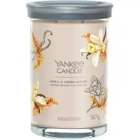 Yankee candle Bougie Vanille Crème Brûlée Signature verre - 567g