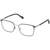 Sting Lunettes de Vue - - VST555 - Métal - Gris mat à parties colorées - 53/19/145 (Homme)