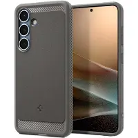 Spigen Coque Rugged Armor MagSafe Samsung Galaxy S25 - Marble Gray