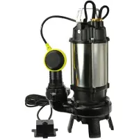 GEKO Pompe à boues pour puits et fosses septiques, 1,1 kW, avec flotteur PREMIUM G81445