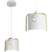Toolight Lampe APP935-1CP Elegant White