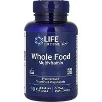 Life Extension , Multivitamine Alimentaire Complète, 90 Capsules Végétariennes