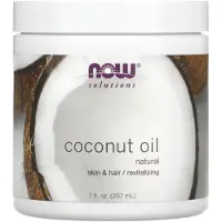 Now , Solutions, Huile de Coco Naturelle, 7 fl oz (207 ml)
