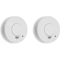 Smartwares Détecteur de fumée RM250/2 - Batterie incluse - Bouton de test - 85 dB
