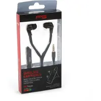 Freestyle Écouteurs Intra-Auriculaires, Tissu, Lacet, Freestyle Oreillettes Intra-Auriculaires Filaires Anti-Bruit Casque Ergonomique Stéréo avec Microphone pour iPhone, Smartphones Android et MP3 etc. FH2112