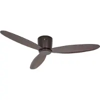 CasaFan 311282W ECO PLANO II Ventilateur de plafond Wi-Fi noyer 112 cm