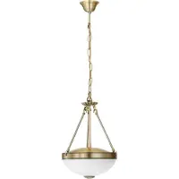 Eglo Lampe à suspension Savoy 31cm vieux laiton