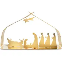 Alessi Crèche en écorce lot de 2